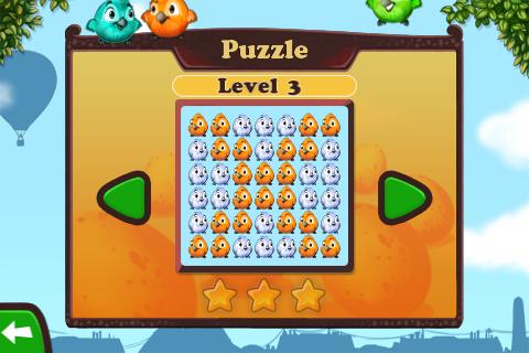 Der Puzzle-Modus hat zwar wenige Level ist aber dennoch eine schöne Abwechslung (Bild rechts). Der Puzzle-Modus hat zwar wenige Level ist aber dennoch eine schöne Abwechslung (Bild rechts).
