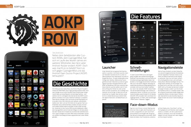 Tipps: AOKP ROM