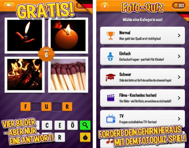 „4 Bilder 1 Wort“ hat im Play Store eingeschlagen wie eine Bombe. 