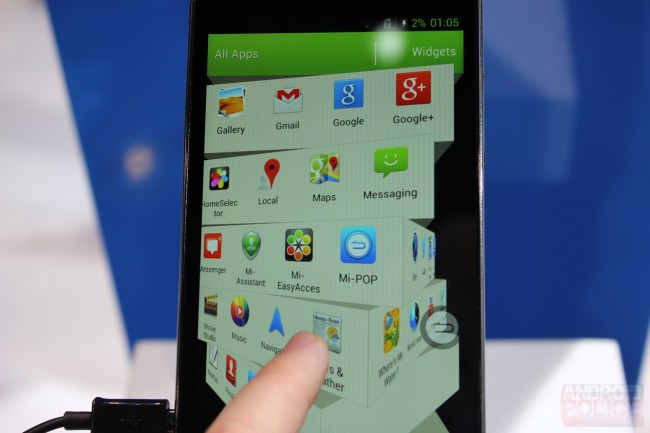 Das Grand Memo ist das erste Smartphone mit dem neuen Qualcomm Prozessor.