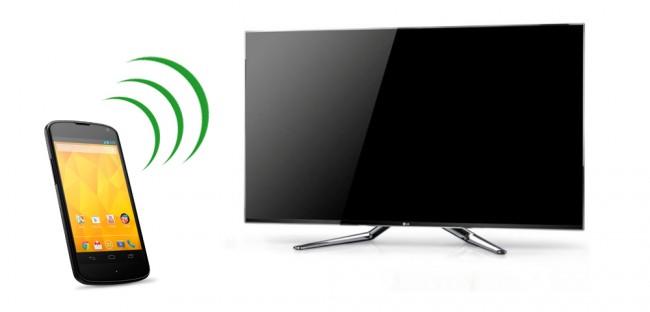 Mit Hilfe der Technologie ist es möglich Inhalte vom Smartphone auf den Fernseher zu übertragen.