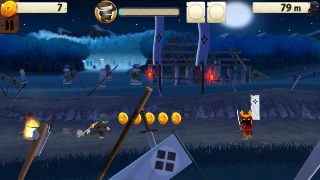 Als Ninja machst du dich in diesem kurzweiligen Game auf die Suche nach einem gestohlenen Artefakt.