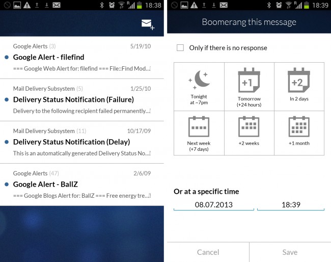 Boomerang Email App for Gmail Androidmag