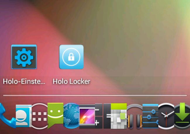 In der Dock-Leiste lassen sich bis zu 30 Apps unterbringen.