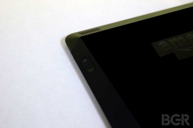 The back dees Kindle Fire HD 2 will have a hard edge. Photo: BGR.