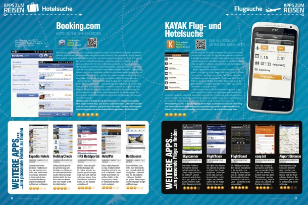 Android Apps 2 - Apps zum Reisen Android Apps 2 - Apps zum Reisen