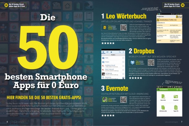 Die 50 besten Smartphone-Apps für 0 Euro