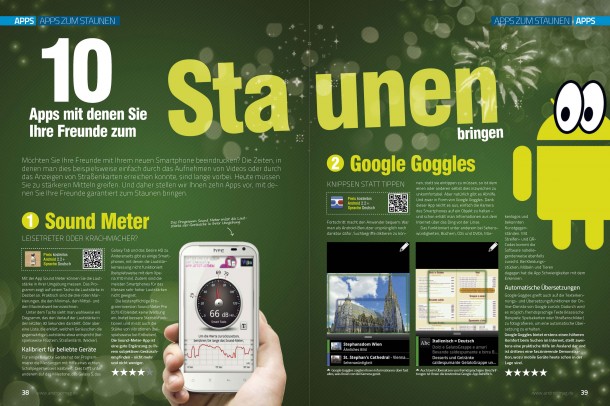 Android Apps 2 - Apps mit denen Sie Ihre Freunde zum Staunen bringen Android Apps 2 - Apps mit denen Sie Ihre Freunde zum Staunen bringen