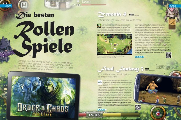 Android Magazin 9 - Rollenspiele