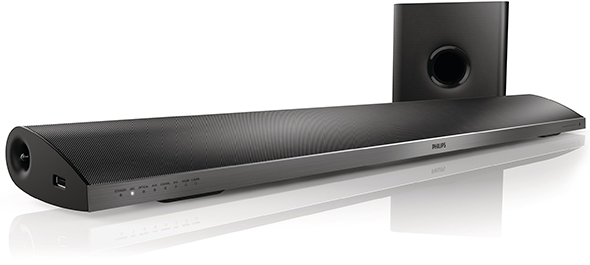 Die Android Soundbar CSS5123 bietet kristallklaren Sound.