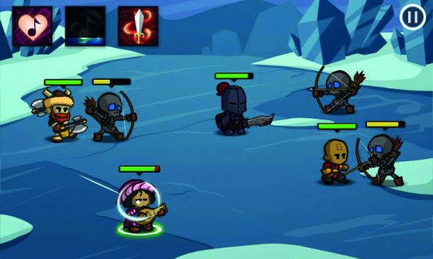 Die Steuerung von Battleheart ist leider eher schlecht als recht.