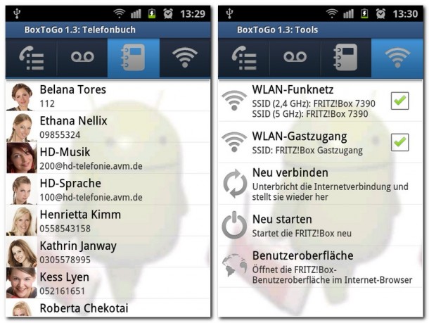 BoxToGo bietet eine Menge praktischer Features.