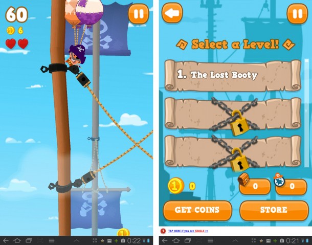 In Captain Clumsy gibt es so viel zu entdecken, dass so schnell keine Langeweile aufkommt.