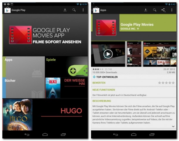 Google Play Movies