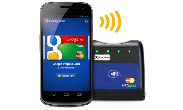Google bietet mit Google Wallet einen mobilen Bezahldienst zum bezahlen per Smartphone an. Foto: Google.com. Google bietet mit Google Wallet einen mobilen Bezahldienst zum bezahlen per Smartphone an. Foto: Google.com.
