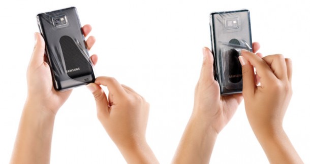 Xcase Wasser- & staubdichte Folien-Schutztasche für Samsung Galaxy S2