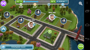 In der Nachbarschaft lassen sich bis zu 16 Sims erstellen und selbst steuern. Berufe, Romanzen, Haustiere und sogar Babys geben dem Spiel noch mehr Tiefe.