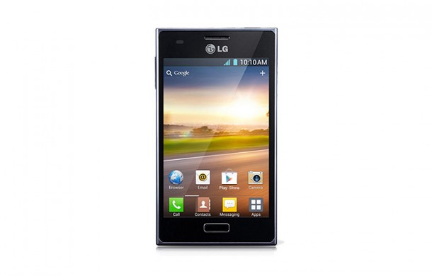 Das LG Optimus L5 is ein neues Einsteigersmartphone von LG mit Android 4.0. Foto: LG. Das LG Optimus L5 is ein neues Einsteigersmartphone von LG mit Android 4.0. Foto: LG.