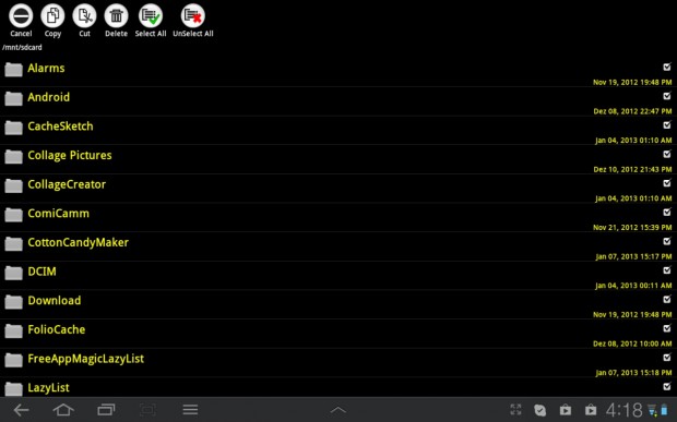 SD File ManagerExplorer