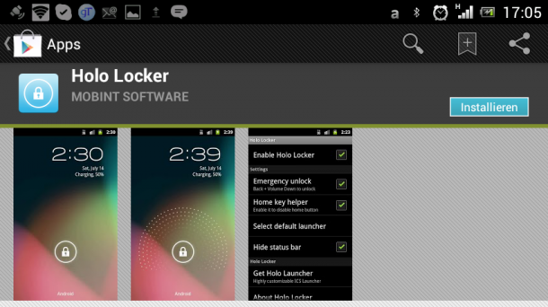 Manchmal ist der Schein wichtiger als das Sein...in diesem Fall hilft Holo Launcher weiter.