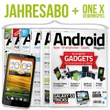 Android Magazin Abo extrem günstig + HTC One X gewinnen!