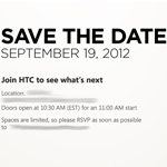 HTC lädt zu einem Event am 19. September