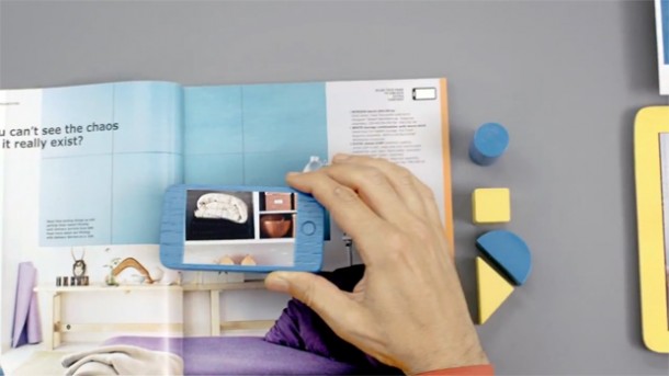 Ikea erweitert den Katalog um eine Augmented-Reality Funktion. Ikea erweitert den Katalog um eine Augmented-Reality Funktion.