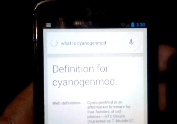 Auch Google Now funktioniert bereits auf dem Optimus 4X. Auch Google Now funktioniert bereits auf dem Optimus 4X.