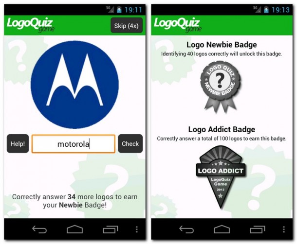 Beim Logo Quiz Game müssen Sie Logos von Organisationen, Unternehmen und Produkten erkennen. Beim Logo Quiz Game müssen Sie Logos von Organisationen, Unternehmen und Produkten erkennen.