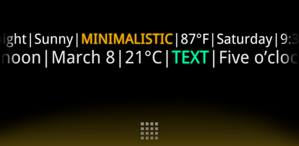 Minimalistic Text - Devmil