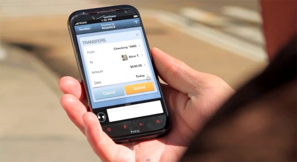 Nuance präsentiert mit Nina einen Konkurrenten zu Siri auf Android Basis. Foto: Nuance. Nuance präsentiert mit Nina einen Konkurrenten zu Siri auf Android Basis. Foto: Nuance.