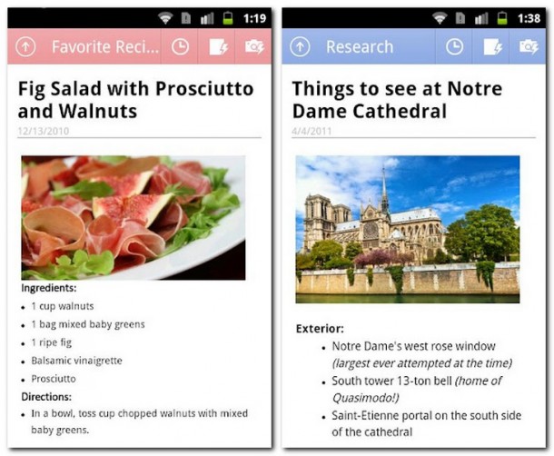 So schick kann ein Notizzettel werden! Und auch das Kochrezept wird mit OneNote digital. So schick kann ein Notizzettel werden! Und auch das Kochrezept wird mit OneNote digital.