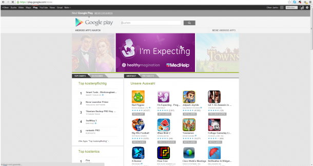 Google verdient setzt mit Apps und Werbung rund 8 Milliarden US-Dollar um.