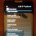 Motorola Razr HD geleaked