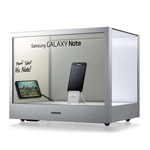 IFA 2012: Samsung präsentiert transparentes Display