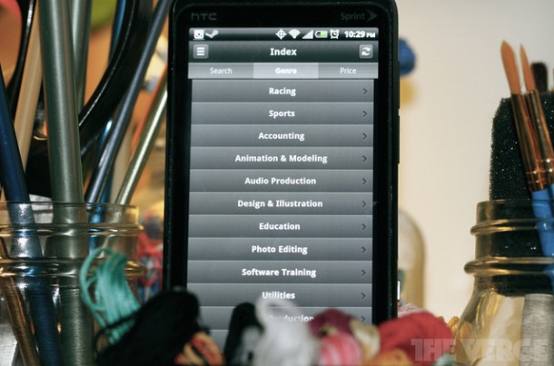 In der Steam-App sind seit kurzem Nicht-Spiele-Generes sichtbar. (Foto: TheVerge)