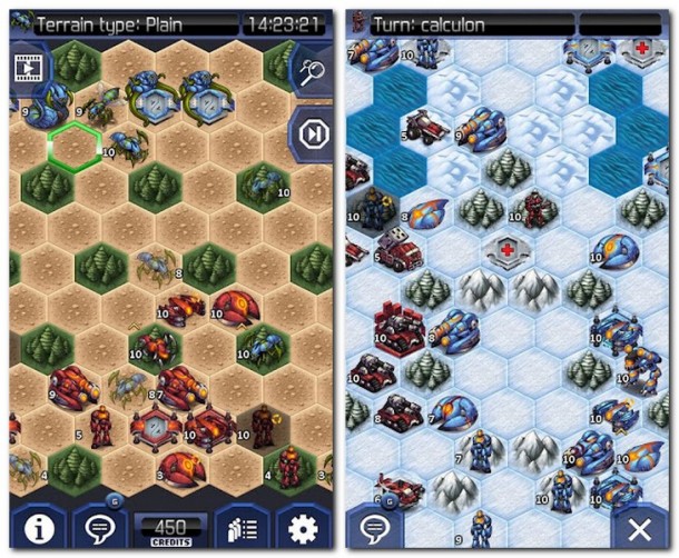 Uniwar HD ist ein rundenbasiertes Multiplayerspiel im Stil von Civilization Wars.