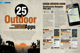 Outdoor Apps (2/7 Seiten) Outdoor Apps (2/7 Seiten)