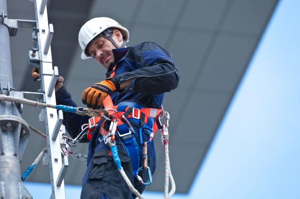 zukunft_lte_techniker In Zukunft werden wir noch schnellere mobile Internetverbindungen sehen. (Foto: Deutsche Telekom)