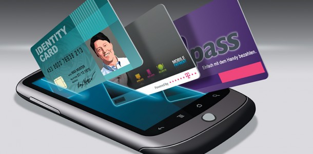 zukunft_mobilfunk_karten mWallet wird unser Brieftasche früher oder später gänzlich ersetzen. (Foto: Deutsche Telekom)