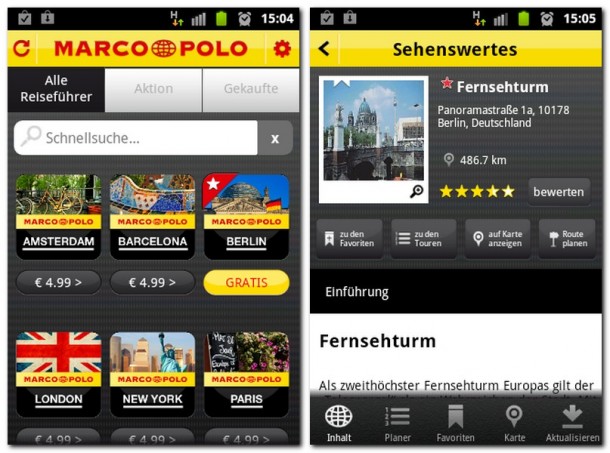 Mit dem Marco Polo Travel Guide haben Sie einen nützlichen Reiseführer immer bei der Hand. Mit dem Marco Polo Travel Guide haben Sie einen nützlichen Reiseführer immer bei der Hand.